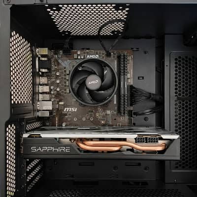 Premium Gaming PC Parts Bundle - Ryzen 5 3600, RX