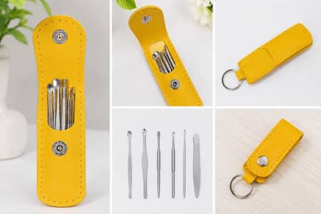 Professional Stainless Steel Ear Cleaning Tool Set
