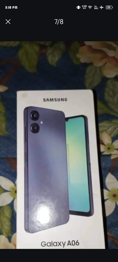 Samsung Mobile A06 6/128 best condition