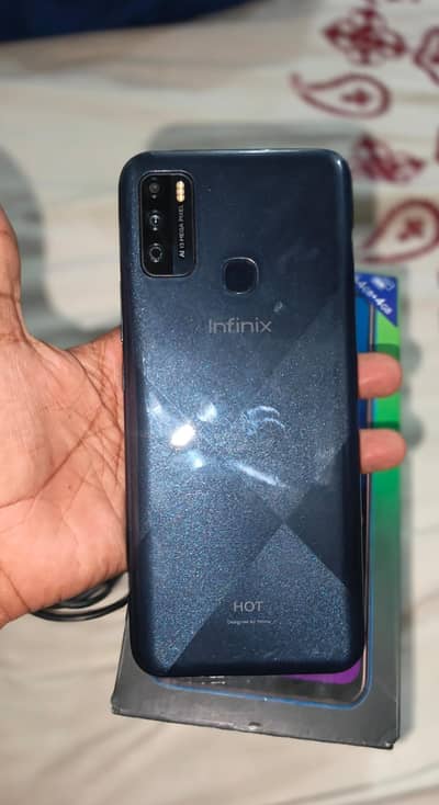 Infinix Hot 9 Play 4 Gb 64 Gb All Ok Condition 10 By 9 Btry 6000 Mah