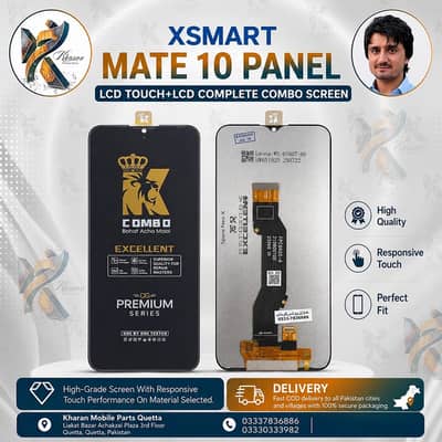 Xsmart Mate 10 Panel Lcd Touch+Screen Complete Combo