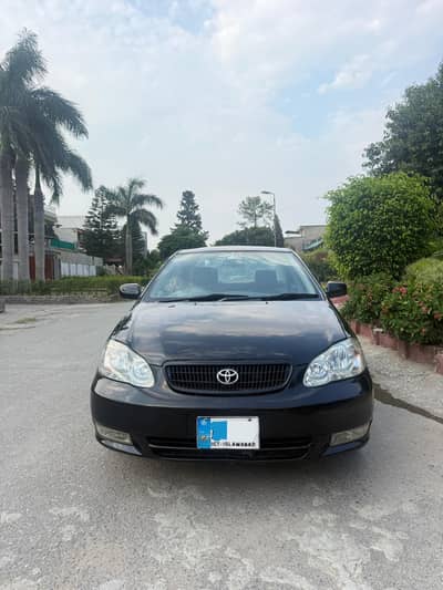Toyota Corolla 2. OD Saloon 2003 Model Islamabad registered