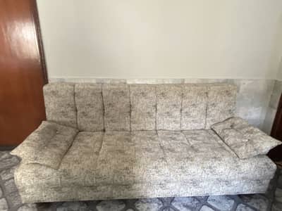Sofa bed beige