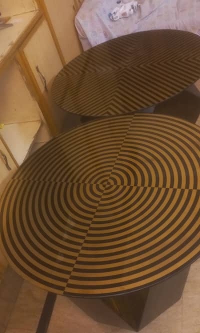 Modern Designer Nesting Coffee Tables – Set of 2