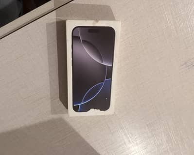Apple iPhone 16 Pro Max Factory ( Black Color ) LLA ( e+e ) Box Cable