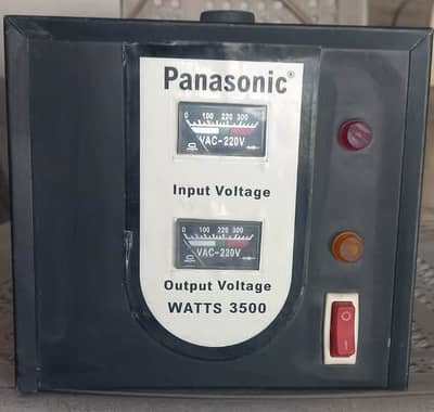 Automatic Voltage Stabilizer Input:150 To 250V AC Output:220V AC 50 Hz