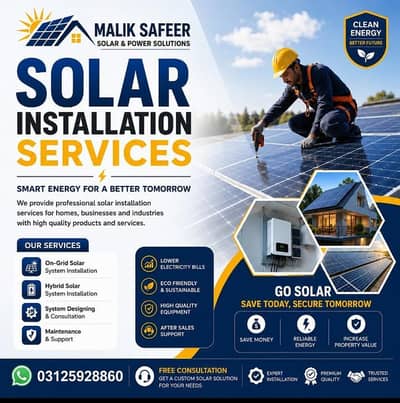 Solar System Installation & Maintenance , Inverters & Battary