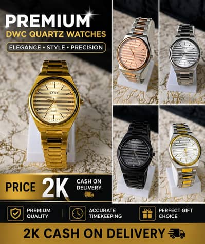 Men's Comfort fit Strap Watch