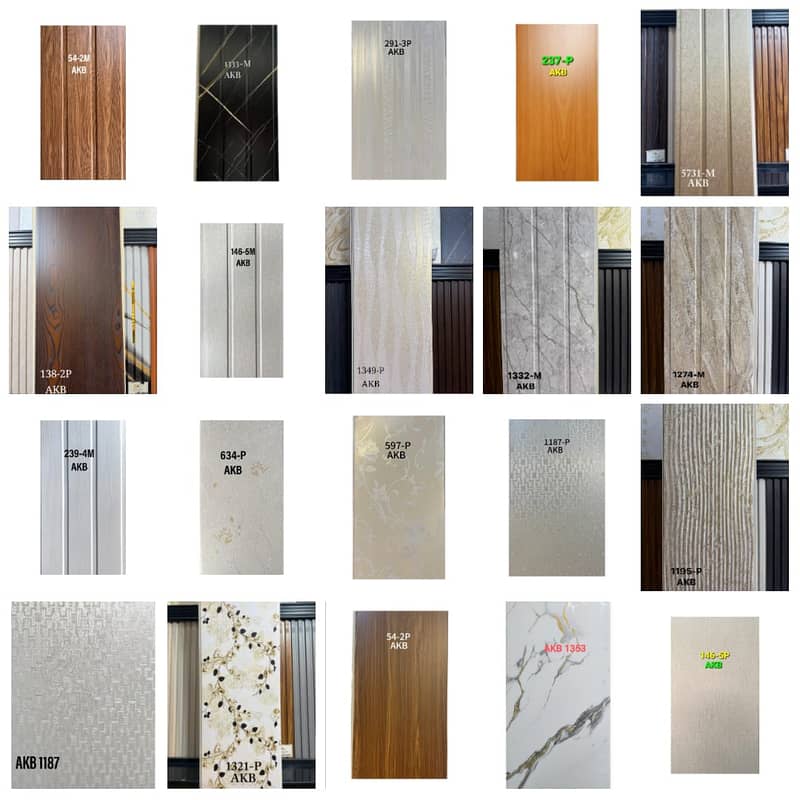 Wpc fluted panel-Wall panelling-Solid panel-laminated gloss flooring 0