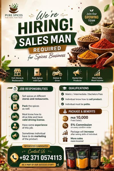 Sales Man / Marketing