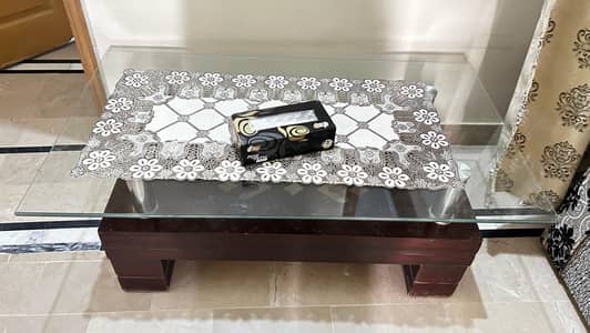 glass table