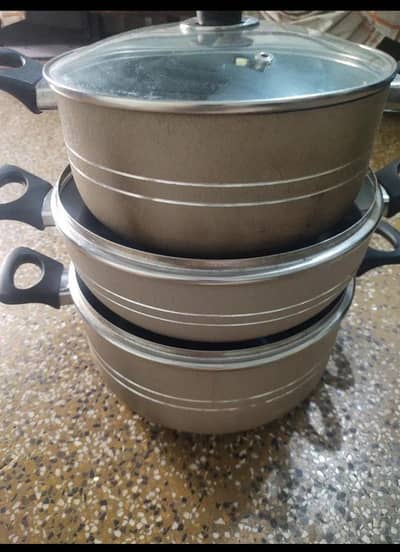 Non stick pots