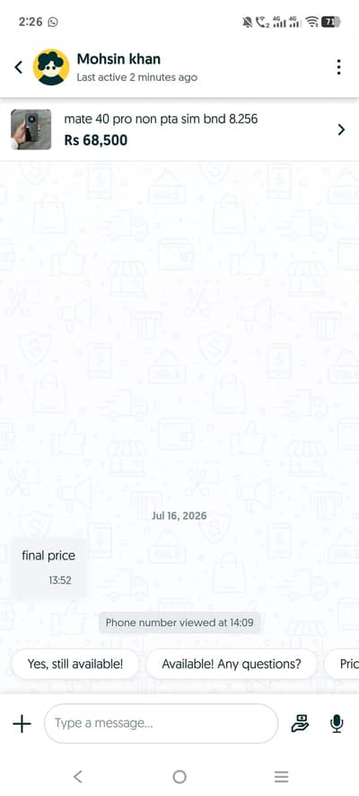 motrola edge 50 fusion 12.512 gb non pta sim bnd ful box