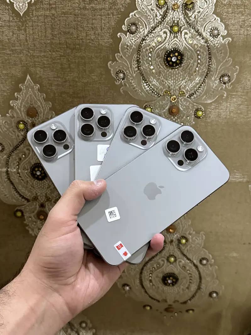 iPhone 13 JV 128GB Non PTA | iPhone 15 Pro Max JV 256GB LLA | 6