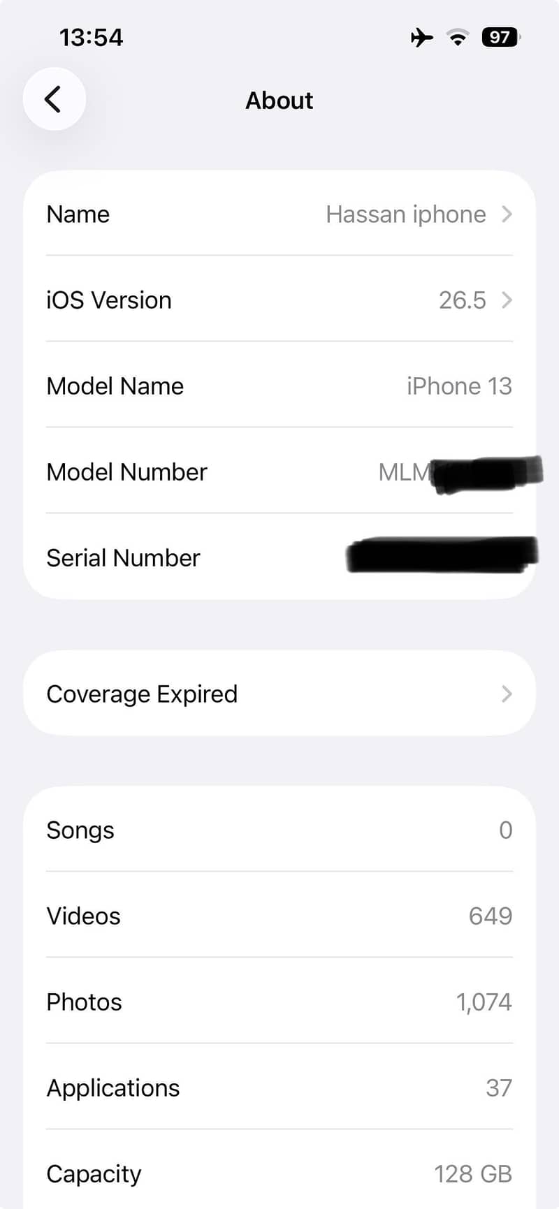 iPhone 13 5