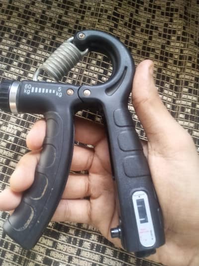 Adjustable Hand Grip Strengthener with Built-in Counter (5-60kg)