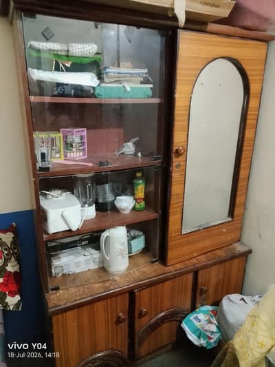 Strong wooden Divider/showcase/Book shelf