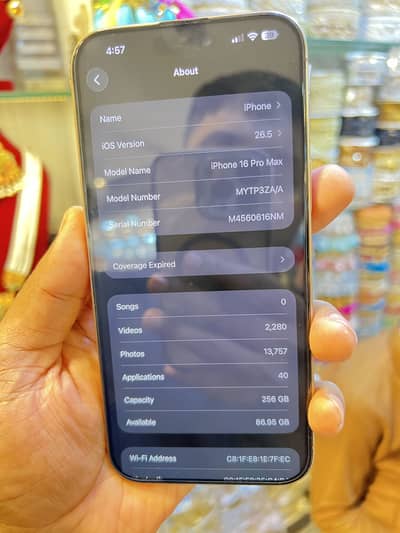 iPhone 16pro max PTA approved official