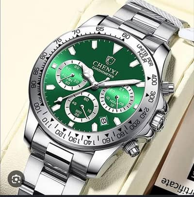 CHENXI Business Green Watch For Men International (Relogio Maculino)