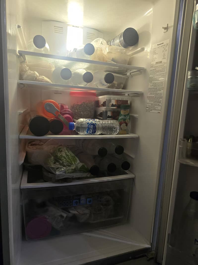 silver refrigerator 2