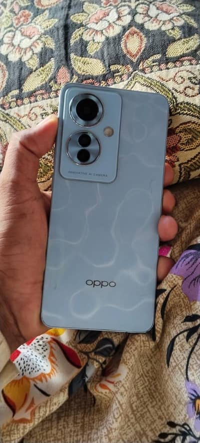 OPPO Reno11 F 5G  with full box 10/9 condition no open no repair