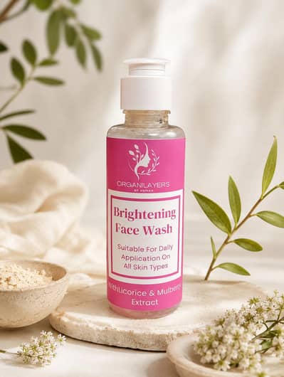 Brightening face wash with niacinamide & Alpha Arbutine
