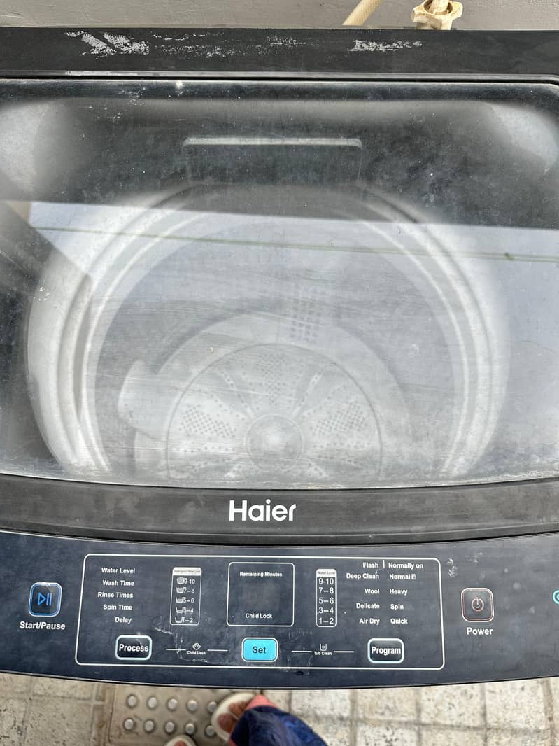 12KG Haier Automatic Machine - Mint Condition 0