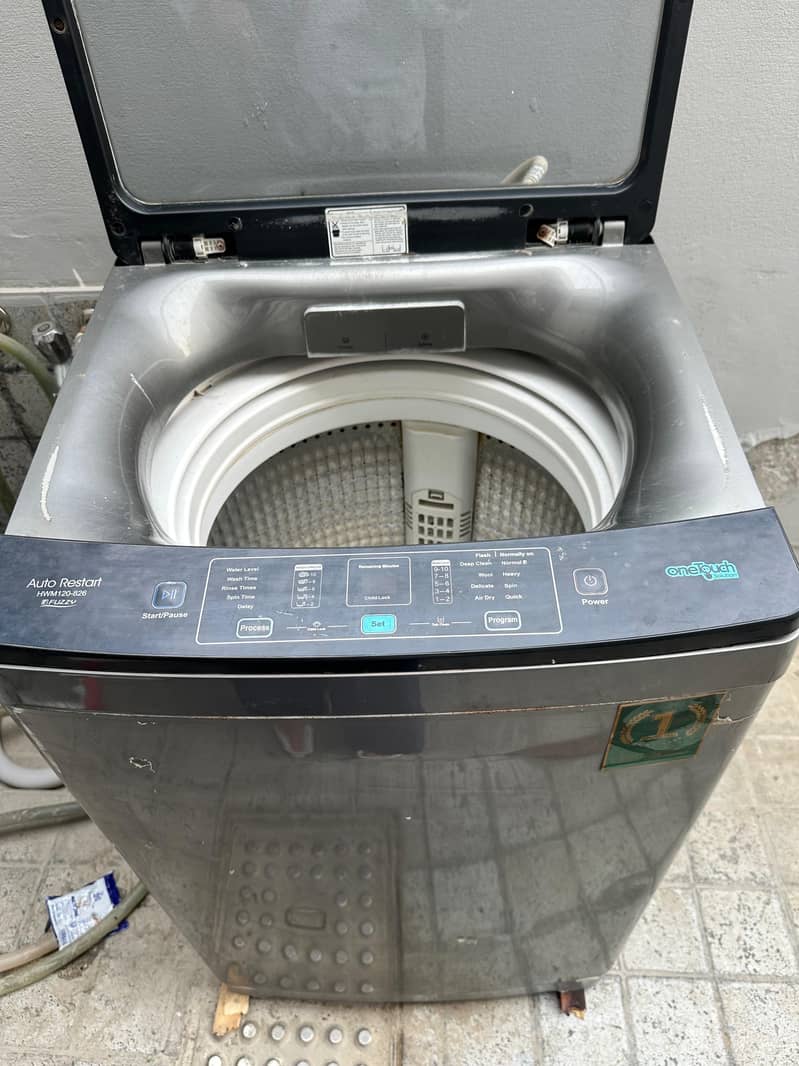 12KG Haier Automatic Machine - Mint Condition 3