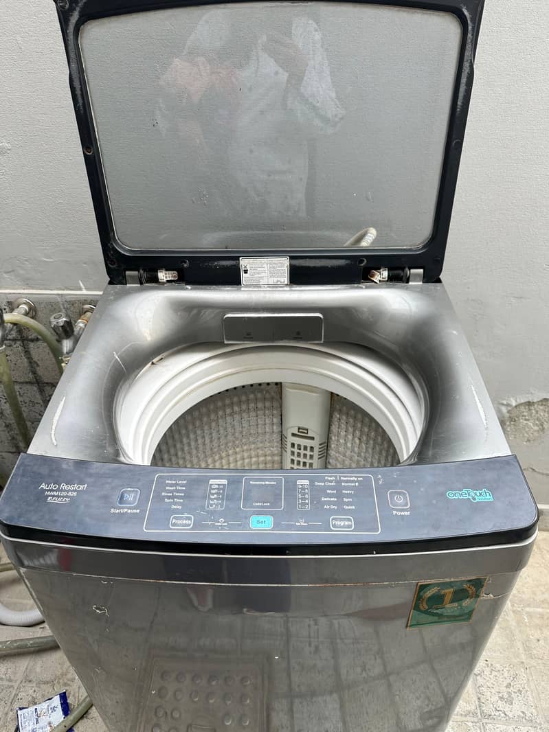 12KG Haier Automatic Machine - Mint Condition 4