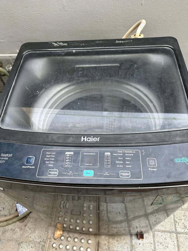 12KG Haier Automatic Machine - Mint Condition 5