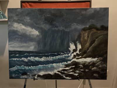 Stormy Ocean (without frame)