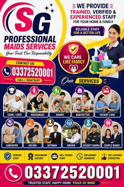 SG PROFESSIONAL MAIDS SERVICES