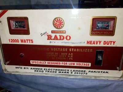 Stabilizer 12,000 watts