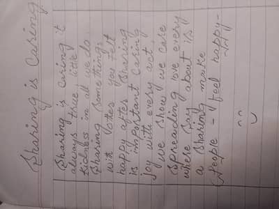 professional  Hand written Service available