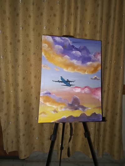 Acrylic painting