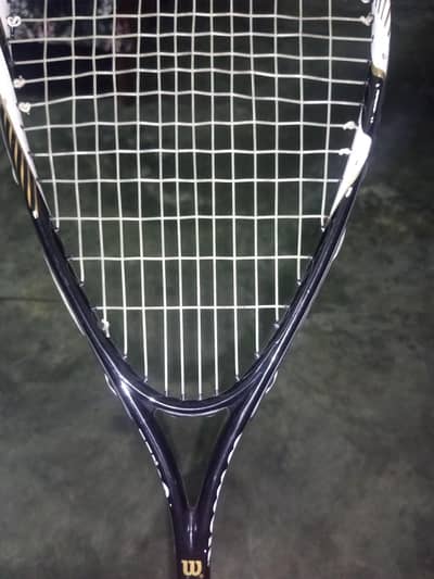 Wilson Squash Racket – No Crack, No Repair