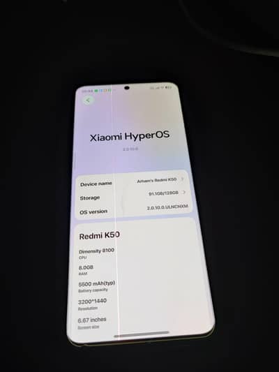 Xiaomi Redmi K50 8/128 OFFICIALLY PTA APPROVED