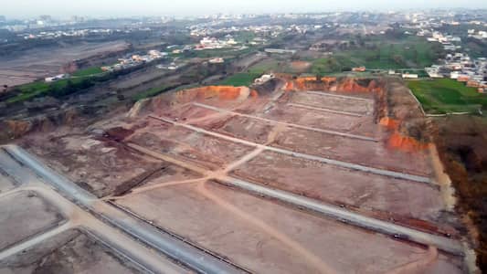 1kanal south face level plot street sec E DHA 3 for sale