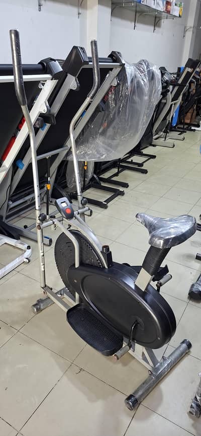 Air Bike Elliptical Exercise Cycle|Treadmill machine|Home Gym Machine
