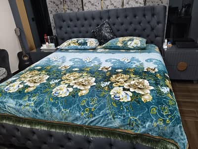 3D Bedding Set Bedsheet with Fleece