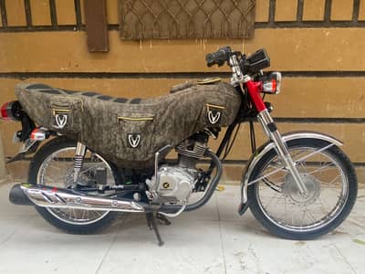 Honda CG 125 20/21 model Karachi number