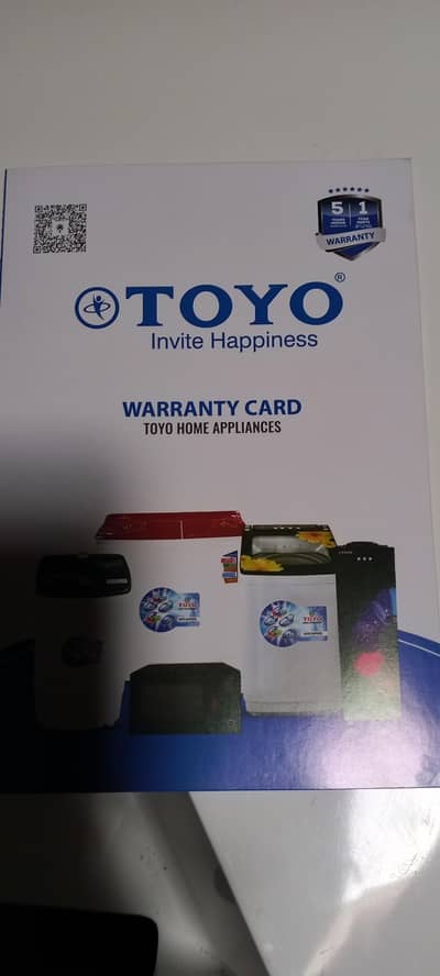washing machine in warranty