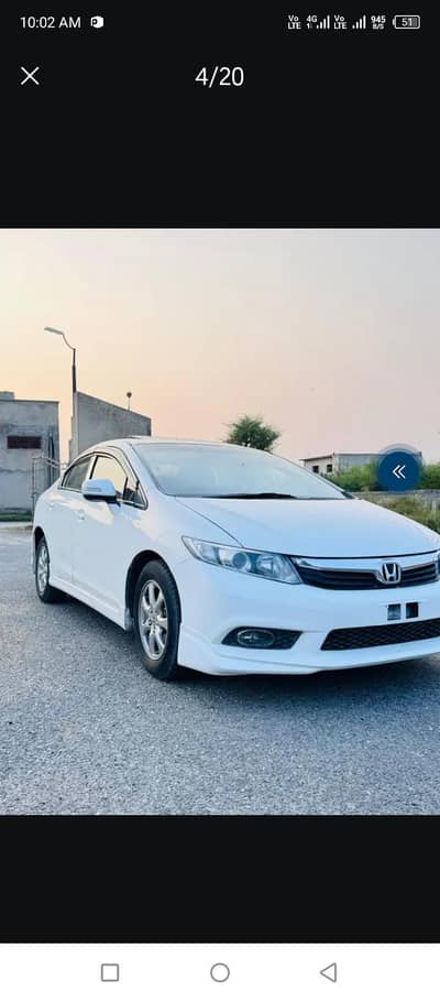 Honda Civic VTi Oriel Prosmatec  UG 2015