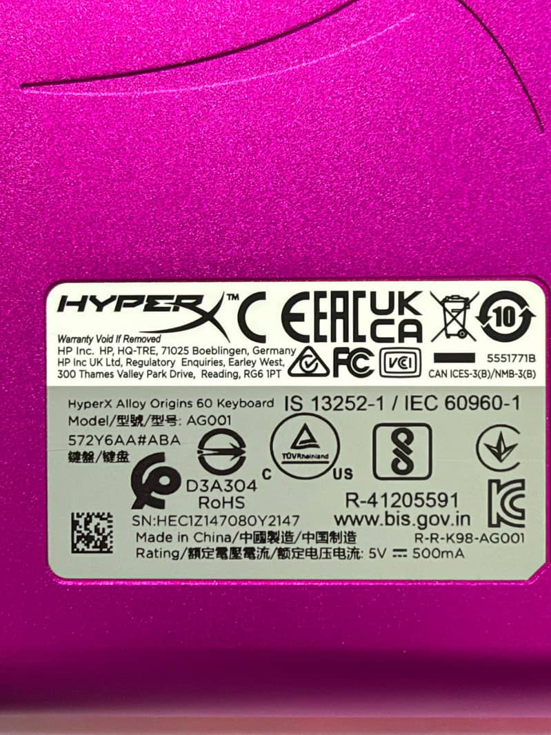 Hyperx machenical keyboard 4