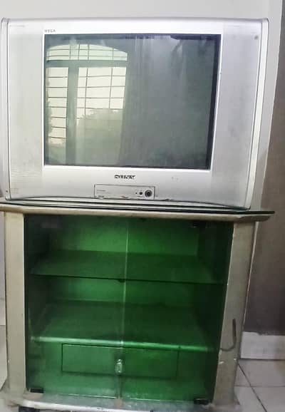 tv with trolly