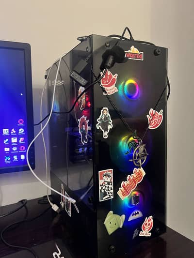 Complete gaming pc and lcd for sale