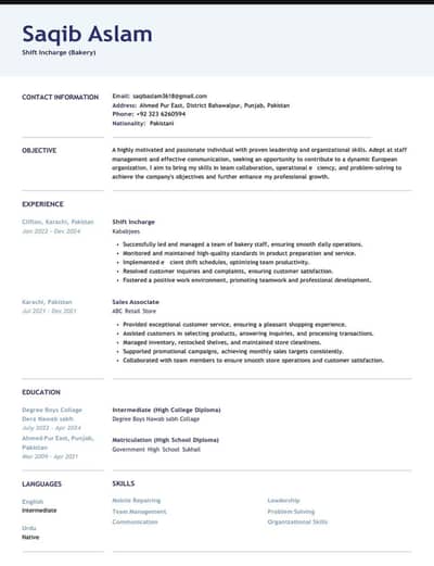 Job Want. . . !!!