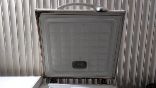 deep freezer and fridge