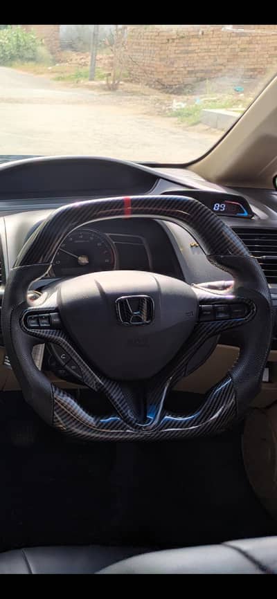 honda civic and city carbon fiber steering wheel fresh