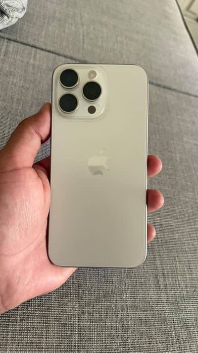 I phone 15 pro Max official PTA approved LLA 256